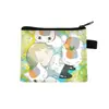 Nova Carteira de Moedas Estilo Japonês Desenho Animado, Porta-Cartões de Moda Infantil Natsume, Bolsa de Armazenamento Fofa Estilo Japonês para Alunos do Ensino Fundamental, Atacado Transfronteiriço