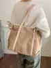 Bolso tote minimalista transfronterizo para mujer, nueva colección otoño/invierno 2026, gran capacidad, versátil, bolso de hombro de moda y bolso de axila