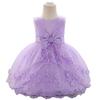 Una generación de vestido de bebé europeo y americano bebé Cumpleaños de Luna Llena vino vestido de boda babydress