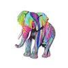 Imanes para Refrigerador de Elefante Souvenirs de Viaje Transfronterizo Tailandia Laos Imanes de Resina Imanes Decorativos Al Por Mayor en Stock