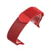 Adecuado para el Nuevo Apple Applewatch Décima Generación S7654 Ultra Correa de Reloj Magnética de Metal Milanesa de Doble Sección con Cola Redonda