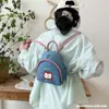 Mochila Infantil para Mujer 2026 Nuevo Diseño Coreano de Nicho Súper Popular Moda Plisada Lazo Mochila Pequeña