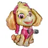 Nuevo Perro Patrulla Wangwang Mano Alienígena Palo Globo de Película de Aluminio Juguete de Cumpleaños Infantil Decoración de Fiesta