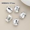 Rhinestones Blancos para Uñas K9 a Granel Diamantes Brillantes Decoraciones Rhinestones Irregulares de Fondo Puntiagudo Estilos Mixtos Decoraciones para Uñas al por Mayor Cristal