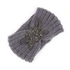Diadema de lana hecha a mano fábrica venta directa Amazon venta caliente gorro cálido transfronterizo JDF-239A