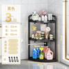 Estante de Almacenamiento para Baño Estante de Almacenamiento para Cocina Casa de Alquiler Estante de Almacenamiento de Pie para Baño Inodoro Estante Multicapa