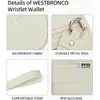 En stock Amazon Más Vendido Bolso de Par Plisado Mini Ventana de PVC Transparente Billetera para Monedas Bolso de Mano