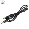 Cable de audio auxiliar para coche con conector de 3.5 mm, macho a macho, para ordenador, teléfono móvil, auriculares, amplificador de doble cabezal, cable de conexión para altavoz