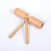 Instrumento de Percusión Orff Doble Tubo Grande para Jardín de Infancia, Instrumento de Doble Tubo con Superficie Lisa, Juguete de Educación Temprana de Tono Alto y Bajo para Estudiantes de Primaria