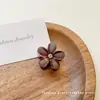Mini Pinza de Garra Pequeña de Aleación con Flor de Verano Nueva Pétalo Pinza para el Cabello de Mujer Pinza para Flequillo Pinza Lateral para Cabello Rebelde Accesorios para el Cabello Mujer