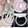Nuevo Anillo para el Cabello de Hilo Grueso Chino Pulsera Goma para el Cabello Doble Propósito Tendón de Goma Pequeño Joyería Simple Pequeña Fresca Accesorios para el Cabello Venta al por Mayor Mano