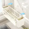 Prateleira de Armazenamento para Cozinha, Suporte para Panos, Prateleira de Armazenamento e Drenagem, Esponja para Lavar Louça de Torneira e Pia, Suporte para Esponja de Aço