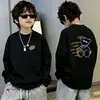 Camiseta deportiva de manga larga estilo coreano para niño de principios de otoño, nuevo modelo 2026 para adolescentes y niños, top casual holgado de algodón puro, moderno