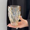 Taza con Patrón de Árbol Vidrio Phnom Penh Alto Valor de Color Taza para Beber Agua Raíz de Árbol Copa de Vino Copa de Jugo Taza de Té Doméstica Taza para Café Bebida Fría