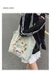 Estilo Coreano Nueva Moda Bolso Elegante para Mujer de Gran Capacidad en Nailon Bolso de Hombro Casual Versátil Portátil Bolso Tote para Mujer