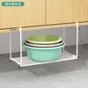 Estante para lavabo de gabinete de baño, estante de almacenamiento para lavabo, varios artículos útiles, estante para lavabo de baño, estante colgante inferior