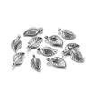 Accesorios de bricolaje, pendientes de hoja de aleación, colgante, funda para teléfono móvil, parche, accesorios para el cabello, material, collar, hoja de metal.