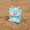 Doce Pequeños Adornos de Resina del Zodiaco Paisaje en Miniatura Adornos Creativos de Escritorio Animales Artesanías Chinas Colgantes para Coche