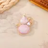 Calabaza de nudo de mariposa de perla de brocado Song, colgante de calabaza tejido de nuevo estilo chino, accesorios de joyería, accesorios de brocado Song estilo chino, lote mixto