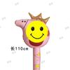 Juguete inflable de PVC empuje de suelo para niños puesto de suelo inflable palo largo palo de animal venta al por mayor palo inflable globo de empuje de suelo
