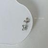 Tamaño pequeño xiempress Viuda corazón torcido popular en línea accesorios de joyería para uñas Anillo de estrella de diamantes de imitación súper brillante xiempress Viuda diamante al por mayor