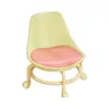 Carro Giratorio Estilo Crema Dopamina Taburete Bajo Rodillo Taburete Bajo Taburete Móvil Silla Andador Minimalista Moderno Silencioso