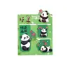 Marcador Magnético Lindo Panda Estudiante Dibujos Animados Clip para Páginas de Libros Imán Multifuncional Creativo para Refrigerador