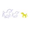 Decoração de Bolo Animal Fofo Moldes de Corte Decoração de Bolo Fondant Moldes de Corte Moldes de Biscoito Moldes Borboleta Fábrica Atacado