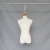 Colgador de Vestido de Boda Maniquí Femenino Soporte de Exhibición Accesorio Maniquí de Medio Cuerpo para Colgar Ropa de Mujer Gancho para Escaparate de Tienda de Ropa Maniquí Falso Xiuhe