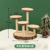Estante para Flores para Repisa de Ventana de Madera Maciza, Soporte Decorativo Creativo para Suculentas, Estante de Almacenamiento Multinivel para Escritorio en Esquina de Balcón Interior