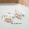 Acessórios de Resina Fofos de Desenho Animado Cola de Creme DIY Presilhas de Cabelo Enfeites de Cabelo Fivelas de Sapato Chaveiros de Copo de Água Decoração Atacado