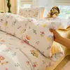 Conjunto de Cama de Inverno Classe A Espesso Leite Fleece Quatro Peças Cobertor de Edredom Fleece Dupla Face Adicionado Conjunto de Três Peças para Cama Dormitório Estudantil