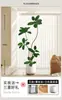 Árbol de Goma Simulación Planta Verde Planta Falsa Sala de Estar Lujo Ligero Flor Biónica Árbol Decorativo Interior Planta Grande en Maceta Adorno de Piso