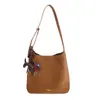 Bolso Tote de Alta Gama Benl para Mujer 2025 Invierno Nuevo Bolso Cruzado Tipo Cubo de Gran Capacidad Bolso de Hombro para Viajes