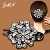 Internet Celebridade Grab Clip Todos as mulheres grandes costas cabeça acessórios de cabelo temperamento com diamante mãe clipe de cabelo strass duckbill clipe headwear