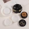 Molde de silicona para cenicero de yeso con resina de Yu Meiren, molinillo de cigarrillos, bandeja de almacenamiento para cigarrillos