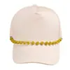 Ins Moda Versátil Boné Bico de Pato Corrente Dopamina Strass Corrente de Garfo Corrente de Chapéu Acessórios Personalidade Tendência Corrente de Chapéu