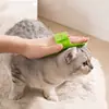 Escova de Banho para Cães Escova de Higiene para Cães, Escova de Banho com Shampoo para Animais de Estimação Pente de Borracha com Massagem Suave com Cabo de Anel Ajustável para Cães e Gatos de Pelos Longos e Curtos