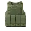 Chaleco Táctico 6094 Chaleco Multifuncional Camuflaje Chaleco Antibalas Cs Exterior Plug-In de la Vida Real Traje Antipunzadas Camuflaje Combate