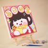 Venta al por mayor del fabricante Tasa de cobertura alta Pigmento Niños DIY Pintura al óleo digital Rellenar Colorear Dibujos animados Animación Colorear Mano