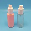 Botella de Loción Esmerilada de 50 ml Botella Dispensadora de Loción Tónica Material de Empaque para Cuidado de la Piel Cosmético Botella Sellada con Sellado Líquido
