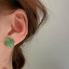 Amazon Versátil St. Pendientes del Día de San Patricio pendientes de trébol de cuatro hojas joyería elegante elegante simple mujeres