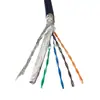 Cable de red coaxial estanco, altamente flexible, resistente a ácidos y álcalis, cable de protección servo, cable de fibra óptica anticorrosión subacuático para grúa
