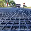 Geomalla de Fibra de Vidrio Autoadhesiva Ega 25-100Kn Malla de Fibra de Vidrio Carretera Blanco a Negro Malla Adhesiva Antirroturas