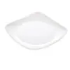 Plato de Arroz Cubierto de Melamina Especial para Comedores Comerciales Plato para Comida Rápida Plato para Buffet Plato de Cena Plato de Plástico Cuadrado Vajilla