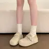 Sapatos Birkenstock de plataforma alta para aumentar a altura no mesmo estilo de Zhao Lusi para mulheres, mocassins slip-on de verão 2026