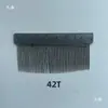 Peine de hierro 42T/84 dientes uso en fábrica textil telar de chorro de agua chorro de aire accesorios herramienta de reparación de enhebrado peine de hierro y madera