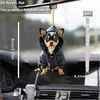 Novo pingente de carro de gato de milk tea fofo acrílico plano transfronteiriço ornamento de decoração de casa de férias