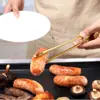 Pinzas Coreanas para Barbacoa de Acero Inoxidable 304 para Cocina y Hogar, Pinzas para Barbacoa, Comida para Barbacoa, Bistec, Cocina Coreana, Pinzas para Buffet