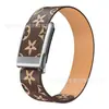 Pulseira WHOOP de couro integrada adequada para pulseira 5.0 MG, modelo esportivo padrão, pulseira acessório com moldura de metal, transfronteiriço